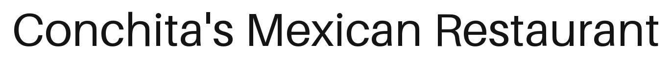 Conchita's Mexican Restaurant